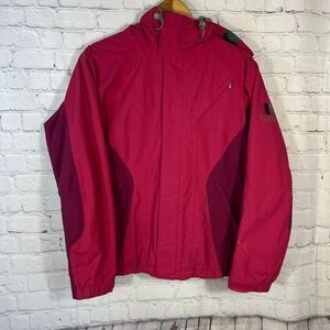 Burton Ski Jacket Womens Small Pink Snowboarding Skiing Hooded